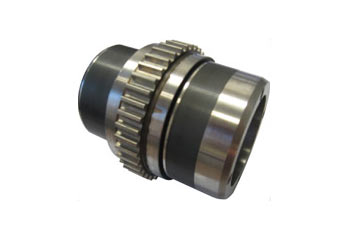 Ceramic coated seal surfaces of drive shaft for the vacuum sputtering industry